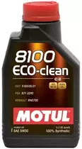 Масло моторное 100% синтетическое д/авто 8100 ECO-CLEAN SAE 5W30 (1L)