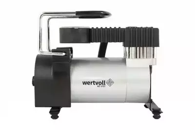 Компрессор автомобильный WERTVOLL 12 V 150 PSI 8 A 100 Вт 37 л/мин сумка AC-2137