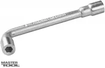 MasterTool  Ключ торцевой с отверстием L-образный  6 мм, CRV, Арт.: 73-4006