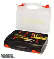MasterTool  Органайзер с ручкой двухсторонний 30 секций, 15″ (380*290*80 мм), Арт.: 79-3130