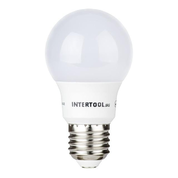 Светодиодная лампа LED 7 Вт, E27, 220 В INTERTOOL LL-0003