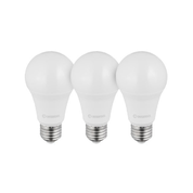 Лампы светодиодные, набор из 3 шт. LL-0017, LED A60, E27, 15 Вт, 150-300 В, 4000 K, 30000 ч, гарантия 3 года INTERTOOL LL-3017